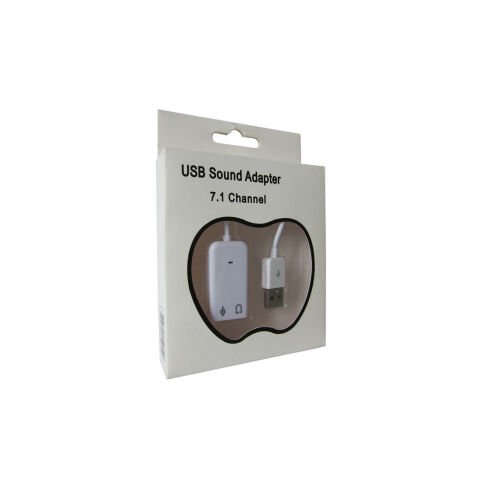 Звуковая плата Dynamode USB 8(7.1) каналов 3D RTL (USB-SOUND7-WHITE) - Звуковые платы - Звуковые платы