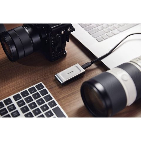 Накопитель SSD USB Type-C 500GB XS2000 Kingston (SXS2000/500GA) - Нулевой остаток (Feed)  - Нулевой остаток (Feed) 