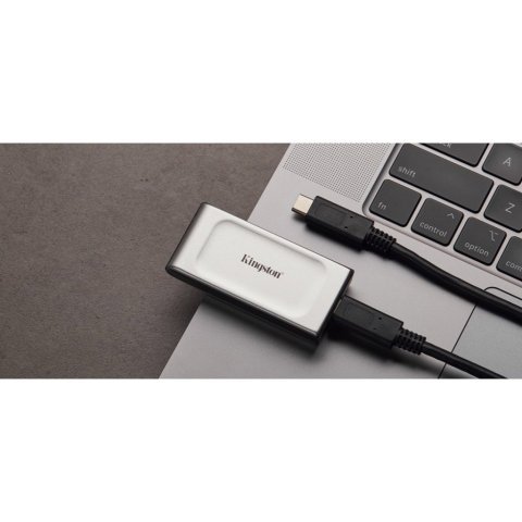 Накопитель SSD USB Type-C 500GB XS2000 Kingston (SXS2000/500GA) - Нулевой остаток (Feed)  - Нулевой остаток (Feed) 