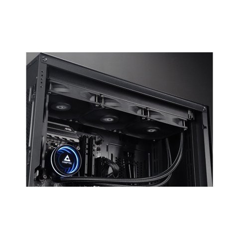 Система жидкостного охлаждения Chieftec Iceberg 360 DARK (CLC-360-BLK) - Нулевой остаток (Feed)  - Нулевой остаток (Feed) 