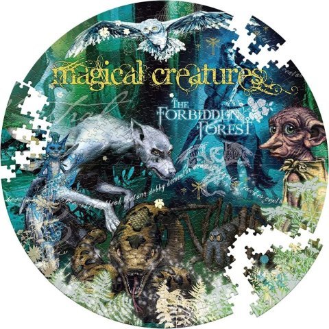 Пазл Гарри Поттер Волшебные существа Harry Potter Magical Creatures Puzzle (500 деталей) -   -  