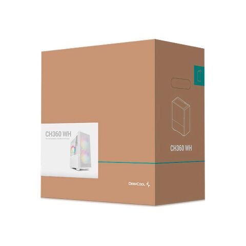 Корпус для ПК Deepcool CH360 White - Корпуса - Корпуса