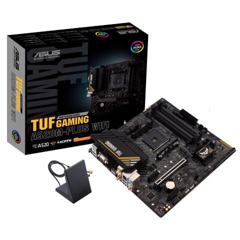 Материнская плата ASUS TUF GAMING A520M-PLUS WIFI - Системные (материнские) платы - Системные (материнские) платы