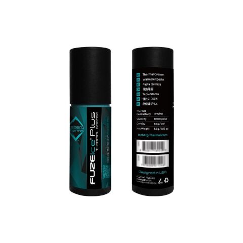 Термопаста Iceberg Thermal FUZEIce Plus 3.5g (BLACKICEP4G-00A\FUZEICEP3V-00A) - Термопасты  - Термопасты 