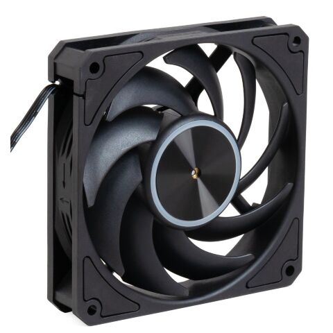 Кулер для корпуса Vinga 12027 PWM 4-pin black ОЕМ - Нулевой остаток (Feed)  - Нулевой остаток (Feed) 