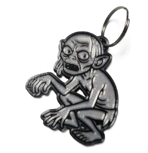 Брелок Lord of the Rings Gollum Keychain Голум ABS пластик 5 см. -   -  
