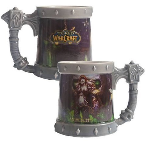 Кружка TavernCraft Warcraft City Mugs Undercity Sylvanas чашка Варкрафт Подгород Сильвана 530 мл. -   -  