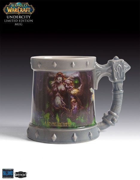 Кружка TavernCraft Warcraft City Mugs Undercity Sylvanas чашка Варкрафт Подгород Сильвана 530 мл. -   -  