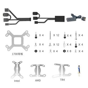 Система жидкостного охлаждения Alseye i360-W (AS.02.08.0002)