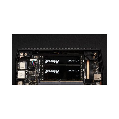 Модуль памяти для ноутбука SoDIMM DDR4 16GB 3200 MHz Impact Kingston Fury (ex.HyperX) (KF432S20IB/16) - Модули памяти к ноутбукам  - Модули памяти к ноутбукам 