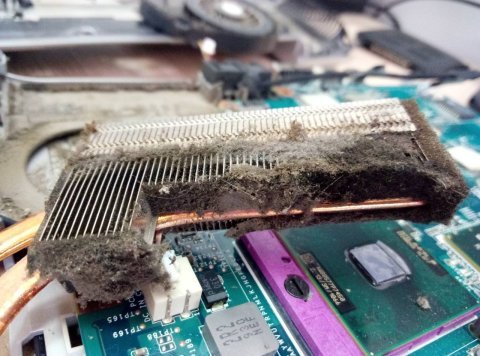 Чистка ноутбука - Ремонт ноутбуков и моноблоков  - Ремонт ноутбуков и моноблоков 