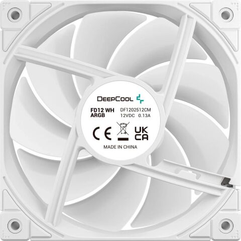 Кулер для корпуса Deepcool FD12 WH (R-FD12-WHNPN1-G) - Вентиляторы к корпусам - Вентиляторы к корпусам