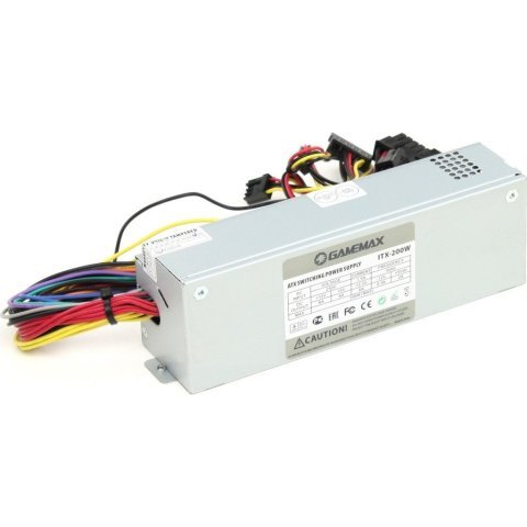 Блок питания Gamemax 200W (ITX-200W) - Нулевой остаток (Feed)  - Нулевой остаток (Feed)
