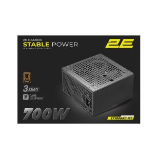 Блок питания 2E 700W Stable Power Pro ATX3.1 GEN5.0 (2E-ST700BRII-120)