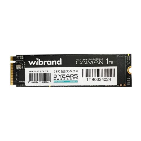 Накопитель SSD M.2 2280 1TB Caiman Wibrand (WIM.2SSD/CA1TB) - Внутренние SSD  - Внутренние SSD 