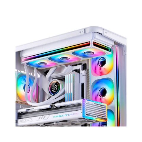 Кулер для корпуса JONSBO ZB-360WR White - Нулевой остаток (Feed) - Нулевой остаток (Feed)