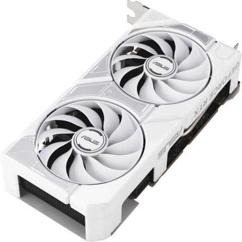 Видеокарта ASUS GeForce RTX5060 8Gb DUAL WHITE OC (DUAL-RTX5060-O8G-WHITE) - Видеокарты - Видеокарты