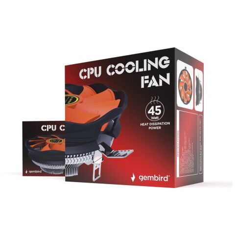 Кулер для процессора Gembird CPU-HURACAN-X30 - Нулевой остаток (Feed)  - Нулевой остаток (Feed) 