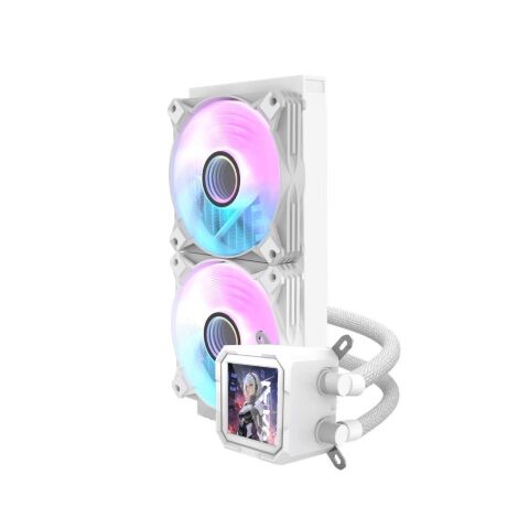 Система жидкостного охлаждения DARKFLASH DV240S WHITE - Системы водного охлаждения  - Системы водного охлаждения 