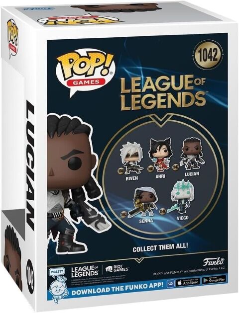 Фігурка Funko League of Legends: Lucian Фанко Ліга Легенд Люціан 1042 - -