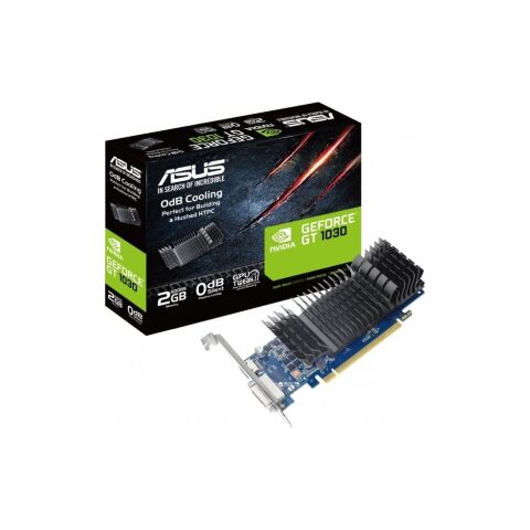 Видеокарта ASUS GeForce GT1030 2048Mb Silent (GT1030-SL-2G-BRK) - Нулевой остаток (Feed)  - Нулевой остаток (Feed) 