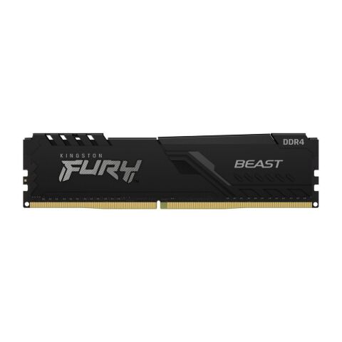 Модуль памяти для компьютера DDR4 16GB 3600 MHz Fury Beast Black Kingston Fury (ex.HyperX) (KF436C18BB/16) - Нулевой остаток (Feed)  - Нулевой остаток (Feed) 