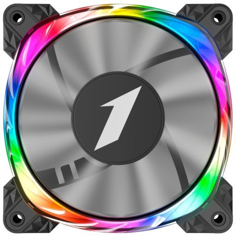 Кулер для корпуса 1stPlayer FS7 Black (FS7-BK-1IN1) - Нулевой остаток (Feed) - Нулевой остаток (Feed)