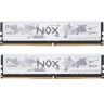 Модуль памяти для компьютера DDR5 32GB (2x16GB) 6000 MHz NOX White Apacer (AH5U32G60C622MWAA-2)