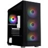 Корпус для ПК 1stPlayer FD5-M-BK-4F1