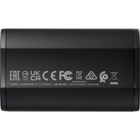 Накопитель SSD USB 3.2 4TB ADATA (SD810-4000G-CBK) - Внутренние SSD  - Внутренние SSD 
