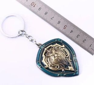 Брелок World of Warcraft Alliance Keychain Варкрафт Альянс метал