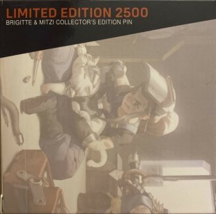 Значок Blizzard Overwatch Brigitte & Mitzi Cat Collectors Edition Pin