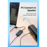 Звуковая плата Vention Audio USB 3х3,5mm jack 0.15m Volume Control (CDRBB)