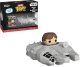 Фигурки Funko Bitty Ride: Star Wars Han Solo with Millenium Falcon фанко Хан Соло и Сокол тысячилетия -   -  