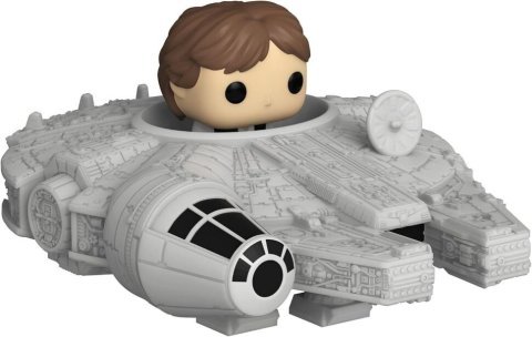 Фигурки Funko Bitty Ride: Star Wars Han Solo with Millenium Falcon фанко Хан Соло и Сокол тысячилетия -   -  