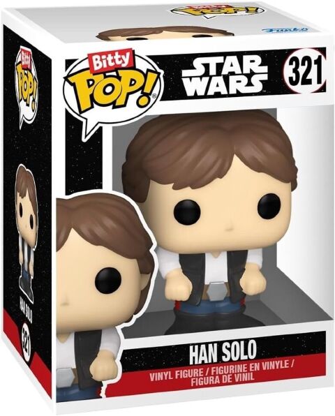 Фігурки Funko Bitty Ride: Star Wars Han Solo with Millenium Falcon фанко Хан Соло та Сокіл тисячоліття -   -  