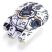 М'яка іграшка Star Wars Millennium Falcon Super Deformed Vehicle Plush - -