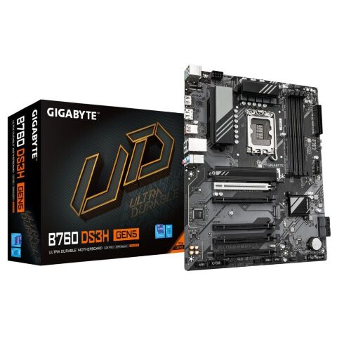 Материнская плата GIGABYTE B760 DS3H GEN5 - Нулевой остаток (Feed) - Нулевой остаток (Feed)