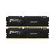 Модуль памяти для компьютера DDR5 64GB (2x32GB) 5600 MHz Fury Beast Black Kingston Fury (ex.HyperX) (KF556C36BBE2K2-64) - Нулевой остаток (Feed)  - Нулевой остаток (Feed) 