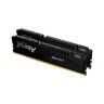 Модуль памяти для компьютера DDR5 64GB (2x32GB) 5600 MHz Fury Beast Black Kingston Fury (ex.HyperX) (KF556C36BBE2K2-64)