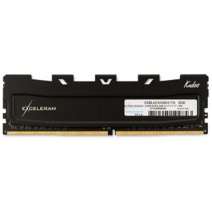 Модуль памяти для компьютера DDR4 8GB 2400 MHz Black Kudos eXceleram (EKBLACK4082417A)