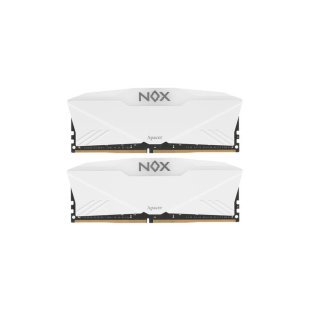Модуль памяти для компьютера DDR4 16GB (2x8GB) 3200 MHz NOX RGB White Apacer (AH4U16G32C28YNWAA-2)