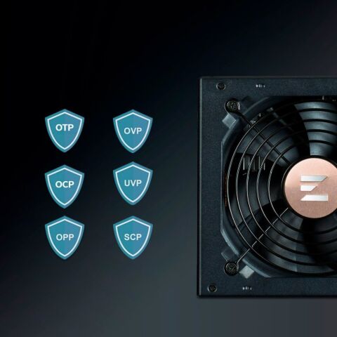 Блок питания Zalman 800W (ZM800-GV2SE) - Нулевой остаток (Feed) - Нулевой остаток (Feed)