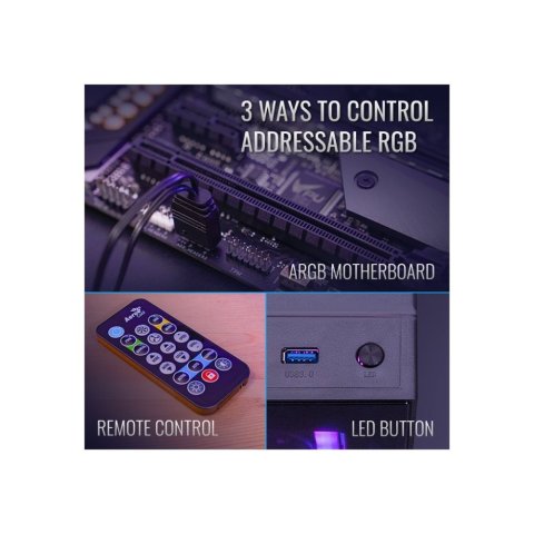 Кулер для корпуса AeroCool Mirage 12 ARGB Pro (ACF3-MR10227.11) - Нулевой остаток (Feed)  - Нулевой остаток (Feed) 