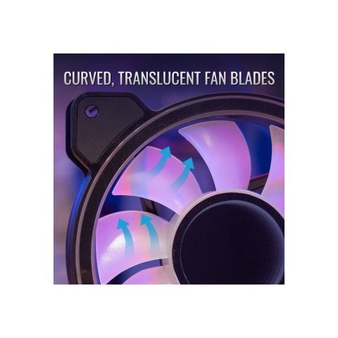 Кулер для корпуса AeroCool Mirage 12 ARGB Pro (ACF3-MR10227.11) - Нулевой остаток (Feed)  - Нулевой остаток (Feed) 