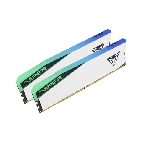 Модуль памяти для компьютера DDR5 32GB (2x16GB) 6000 MHz Viper Elite 5 RGB Patriot (PVER532G60C30KW) - Нулевой остаток (Feed)  - Нулевой остаток (Feed) 
