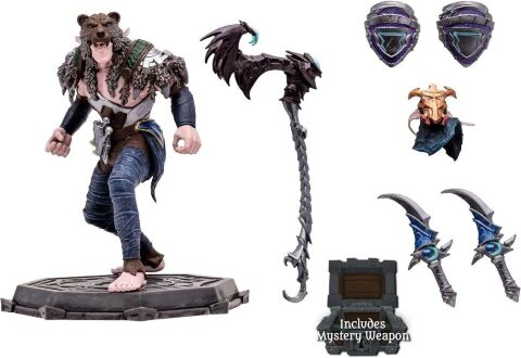 Фігурка McFarlane World of Warcraft Elf Druid Rogue Rare Варкрафт Ельф Друїд Розбійник 16 см. - -