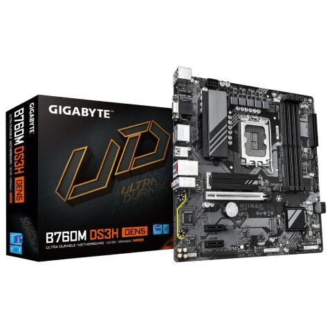 Материнская плата GIGABYTE B760M DS3H GEN5 - Нулевой остаток (Feed)  - Нулевой остаток (Feed) 
