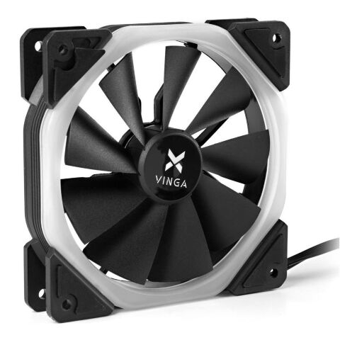 Кулер для корпуса Vinga RGB fan-04 - Вентиляторы к корпусам  - Вентиляторы к корпусам 