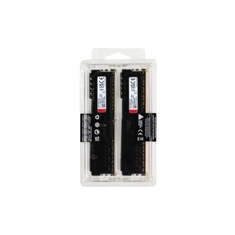 Модуль памяти для компьютера DDR4 32GB (2x16GB) 3200 MHz Beast Black Kingston Fury (ex.HyperX) (KF432C16BB1K2/32WP) - Нулевой остаток (Feed)  - Нулевой остаток (Feed) 